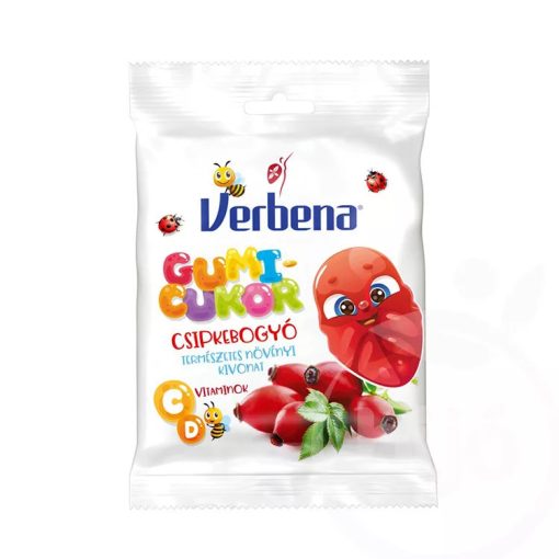 Verbena gumicukor csipkebogyó - 90g