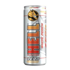 HELL zero white peach 250ml - DRS