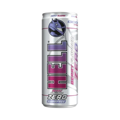 HELL zero berry 250ml - DRS