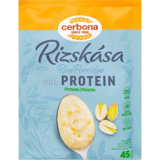 Cerbona pisztáciás rizskása proteinnel 45g