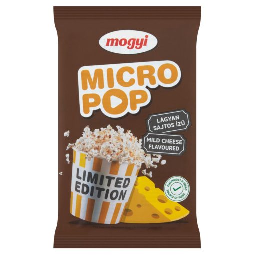Mogyi Micro Pop lágy sajtos ízű popcorn 80g