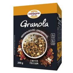 Cerbona Mézeskalács ízű granola (200g)