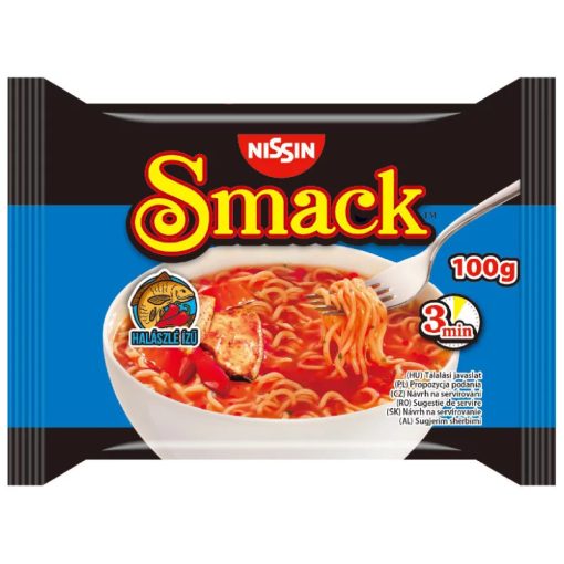 Smack instant levestészta halászlé ízesítéssel 100g