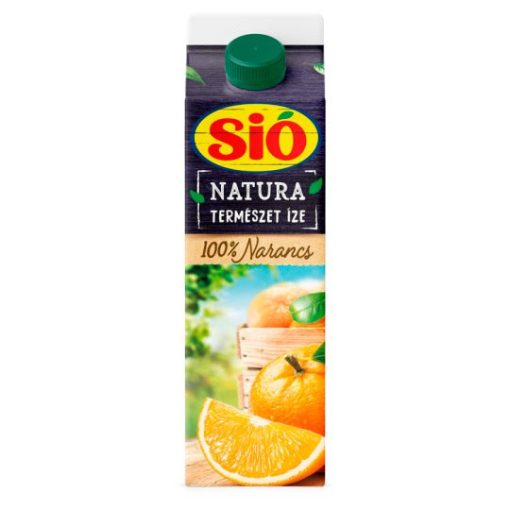 SIO Natura Narancs 100% 1l TETRA