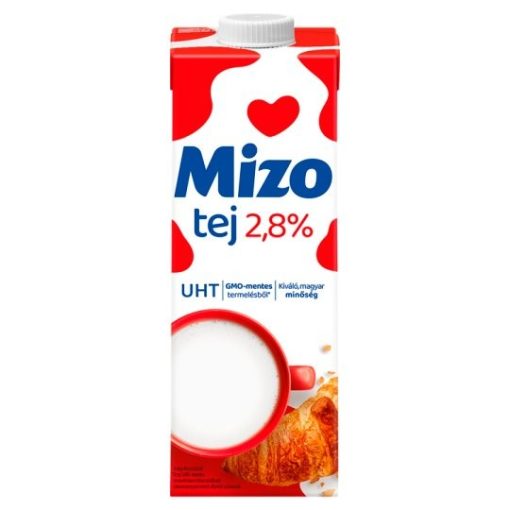 MIZO UHT TEJ 2,8% 1L /12/