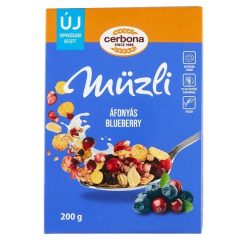 Cerbona müzli áfonyás 200g