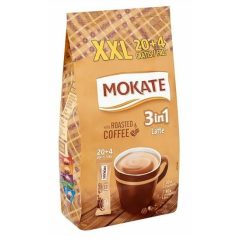 Mokate Instant kávé 3in1 XXL Latte 20+4*15g grátisz