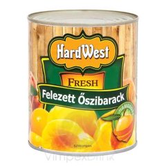 Hardwest őszibarack befőtt 825g