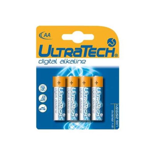 ULTRATECH Digital LR6 AA B4 Alkáli ceruzaelem