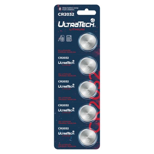 ULTRATECH Lithium CR 2032 B5 elem