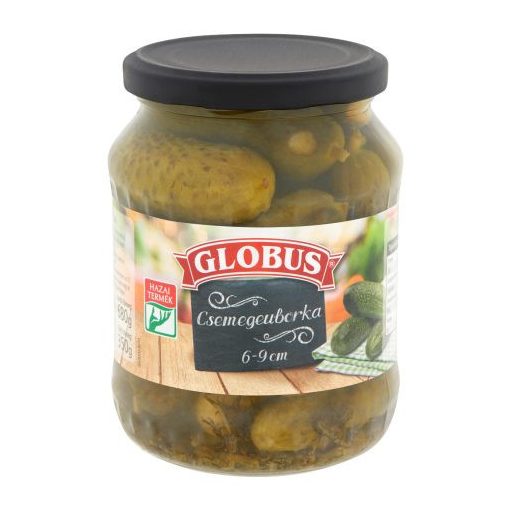 GLOBUS KONZERV Csemegeuborka 6-9cm 720ml üveg