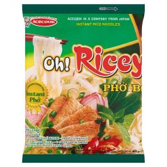 Ace.OH!Ricey Rizstésztás leves 63g Marha