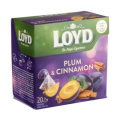 Loyd Piramis tea Szilva-Fahéj 20*2g