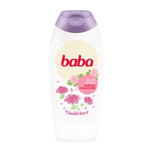 Baba tusfürdő 400ml Bodza és Rózsavíz