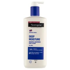 Neutrogena testápoló 400ml DeepMoist. száraz bőrre