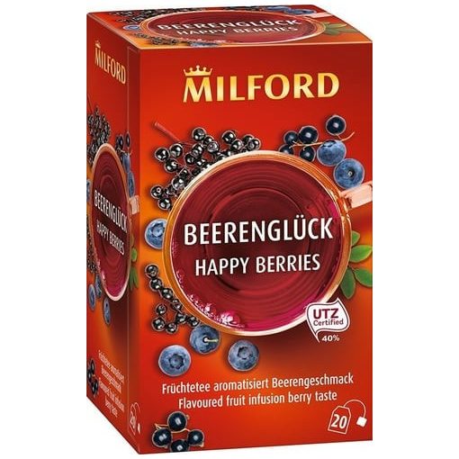 Milford Bogyósgyümölcs ízű gyümölcstea 20x2,5g /5/