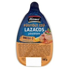 Hamé Füstölt Ízű Lazacos Pástétom 100g /16/
