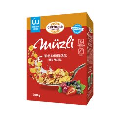 Cerbona müzli Piros gyüm. 200g