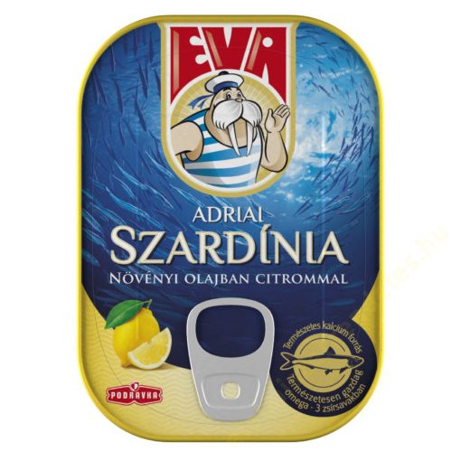 PODRAVKA 'Eva' Szardínia Növ.O.citr.100g