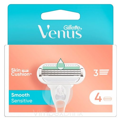 Gillette Venus b.betét 4db Sm. Sens. Pink