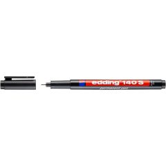   Alkoholos marker, OHP, 0,3 mm, EDDING "140 S", fekete