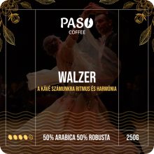 Paso Walzer (Medium Blend) - kézműves babkávé (250g)