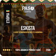 Paso Eskista (Ethiopia Sidamo) - kézműves babkávé (250g)