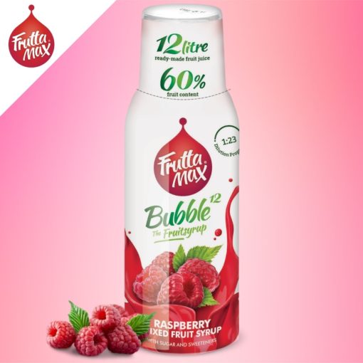 FruttaMax Málna Szörp Bubble12 (500ml) DRS