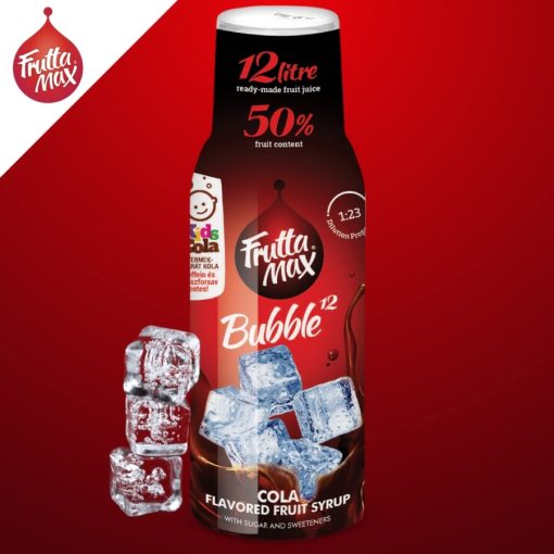 FruttaMax Cola Szörp Bubble12 (500ml) DRS