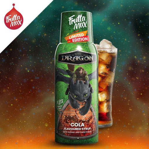 FruttaMax Így neveld a sárkányod Cola ízű Szörp (500ml) DRS