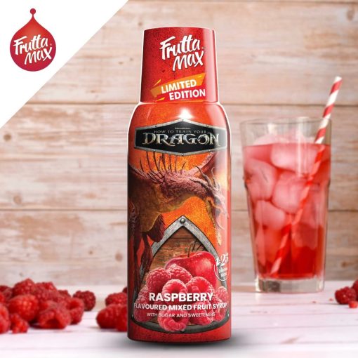 FruttaMax Így neveld a sárkányod Málna ízű Szörp (500ml) DRS