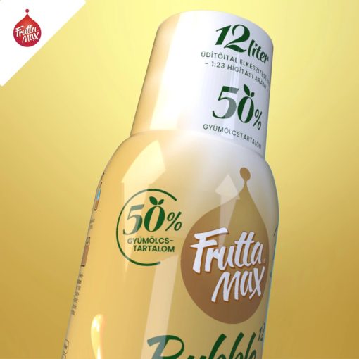 FruttaMax Gyömbér ízű szörp (500ml) DRS