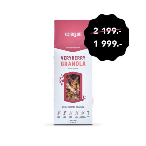 Veryberry granola - Ribizlis granola 320g