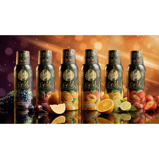 FruttaMax Gold eper gyümölcsszörp 500ml DRS